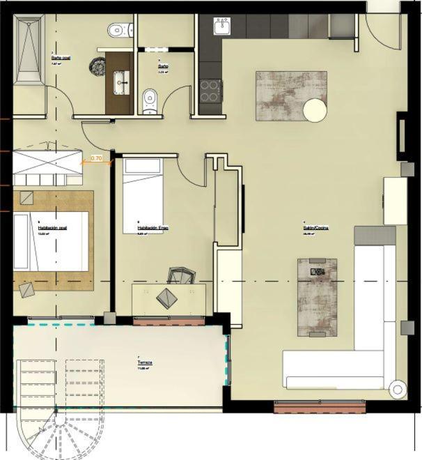 Precioso Apartamento Con Piscina Privada. Águilas Extérieur photo